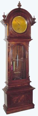 C.1872, United States Clock Co., New York, "Regulator B, model 3.14". — Antique Clocks Price Guide
