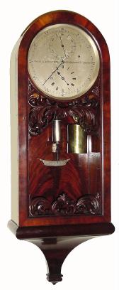 C.1875, English, Wassell & Halford, 43 Fenchurch, London, miniature wall hanging astronomical regulator in excellent original condition. — Antique Clocks Price Guide
