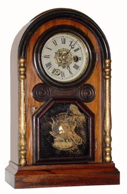 C.1870, Welch, Spring & Co., Miniature "Venetian", in good original condition. — Antique Clocks Price Guide