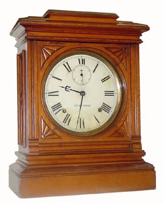 C.1909, Seth Thomas "Hotel", 8-Day Time & Strike shelf clock in oak and in very good original condition. — Antique Clocks Price Guide
