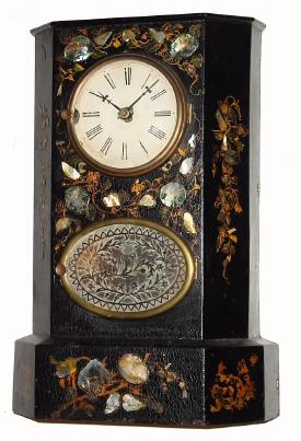 C.1850, Terry & Andrews, Bristol, Conn., 8-day time/strike shelf clock. — Antique Clocks Price Guide