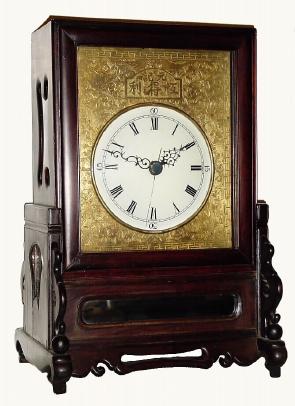 C.1995, Chinese (modern), Repro Bracket Clock. — Antique Clocks Price Guide