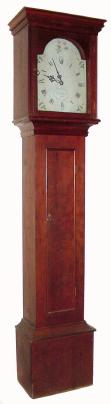 C.1830, A. Edwards, Ashby, (Mass), 30-Hour Wood Works Tall clock, in as-found condition. — Antique Clocks Price Guide