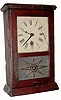 C.1850, S. B. Terry , Terryville, Conn., 30-hour cottage timepiece in generally fair to good as found condition.