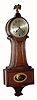 C.1923, New Haven Clock Co., "Welton", 8-day banjo timepiece.