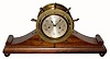 C.1915, Waterbury Clock Co., "Ship's Bell No. 11" 8-day time/strike ship's bell clock in clean condition.
