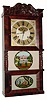 C.1832, C. & L. C. Ives, Bristol, Conn., 8-day time/strike triple decker shelf clock in very nice restored condition.