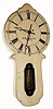 C.1890, E. Howard & Co., Boston, "No. 28 Marble Dial", in generally good condition
