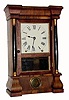 C.1870, Seth Thomas, 8-Day Column clock, spring driven, time and strike, restored.
