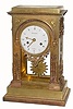 C.1850, French, 4-glass Architectural Clock, with restorations.