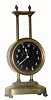 C.1920, English, Gravity Timepiece with compound bar bell pendulum. These are well made little timepieces, but easily damaged.