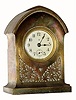 C.1914, Ansonia Clock Co., "Novelty No. 274", 8-day "Colonial Brass Finish" novelty timepiece is in very good condition 