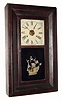 C.1845, Henry C. Smith, Plymouth, Conn., 30-hour time & strike OG shelf clock, as-found. 