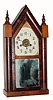 Mixed lot, C.1860, Bristol area steeple case, now with a new backboard,