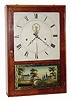 C.1818, Eli Terry, Plymouth, Conn., "Box Clock w/ Outside Escape and Alarm", in good restored condition.