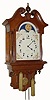 C.1909, Seth Thomas Clock Co., "LUNAR" in old oak and in good condition. 
