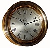 C.1890, E. Howard & Co., Boston, 7.5 inch Ships Timepiece, in excellent original condition, cleaned and running. This is a great example of these well made and rugged clocks. 