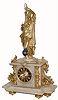 C.1890, French, Large Conical Pendulum Transportation, holding a ball style pendulum, and in very good restored condition. 