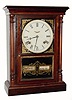 C.1867 (dated label), Jerome & Co., "Hubbell & Boardman Patent Improved Calendar", in excellent restored condition. 