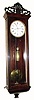 C.1850, Austrian, Biedermeier 1-Wt  Vienna Regulator in excellent restored condition. This is a very nice clock with dark rosewood veneer.