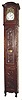 C.1875, French, Morbier Country Tall Case with 2-weight prayer repeat movement.