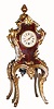 C.1890, French, Maple & Co., Paris, Miniature Tall case in the Louis XVI style, tortoise shell with cast legs and mounts, all in good original condition.