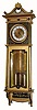 C.1900, German, 8-day, 3-weight, grand sonnerie Vienna regulator clock in good condition, except for some garish restoration.
