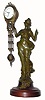 C.1910, German, Junghans, "DIANA" swing clock in good original condition, the only minor fault