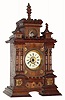 C.1890, German, 30-hour time/strike miniature shelf cuckoo clock, in very good original condition. 
