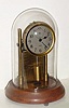 C.1920, Barr Mfg, Weedsport, NY, Executive model battery clock in very good original condition,