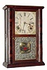 Mixed lot, C.1855 Chauncey Goodrich, Bristol, Conn., 8-day time/strike rosewood veneer shelf case, now with unusual signed N. Pomeroy movement (extra holes).