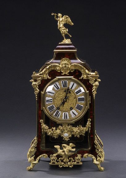 A LOUIS XIV STYLE TORTOISE SHELL-VENEERED AND GILT BRONZE BRACKET CLOCK, Tiffany & Co., New York., 20th century, movement stamped TIFFANY & CO./NEW YORK and with Medaille d'Argent. — Antique Clocks Price Guide