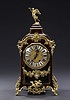 A LOUIS XIV STYLE TORTOISE SHELL-VENEERED AND GILT BRONZE BRACKET CLOCK, Tiffany & Co., New York., 20th century, movement stamped TIFFANY & CO./NEW YORK and with Medaille d'Argent.