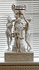 A PARIAN FIGURAL ANNULAR CLOCK, late 19th century.