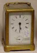 Brass carriage clock — Antique Clocks Price Guide