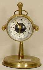 17 jewel brass mounted — Antique Clocks Price Guide