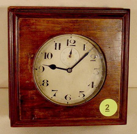 DOXA Watch Co. Swiss desk clock: — Antique Clocks Price Guide