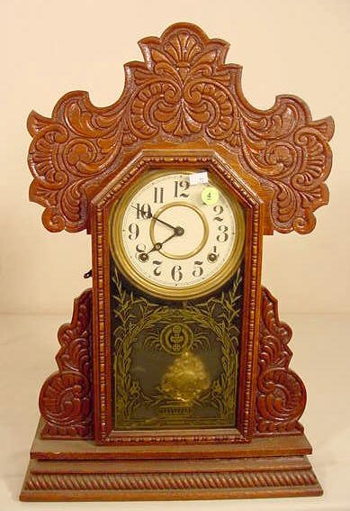 Ingraham Seneca parlor clock: time & strike. — Antique Clocks Price Guide