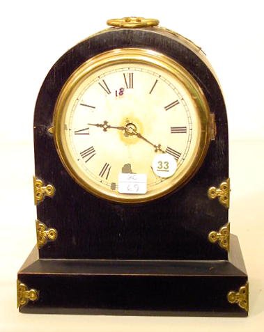 H & Co. small dome top clock: — Antique Clocks Price Guide