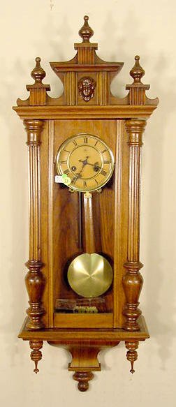 Junghans spring driven regulator: — Antique Clocks Price Guide