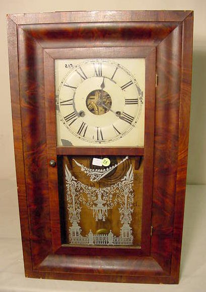Seth Thomas OG shelf clock: — Antique Clocks Price Guide