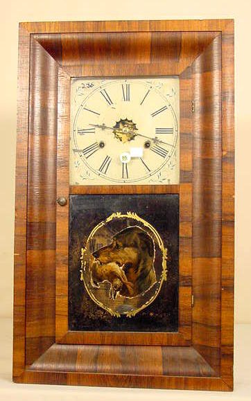 Gilbert OG shelf clock: — Antique Clocks Price Guide