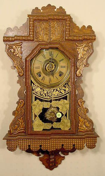 Ingraham New York hanging kitchen clock: — Antique Clocks Price Guide