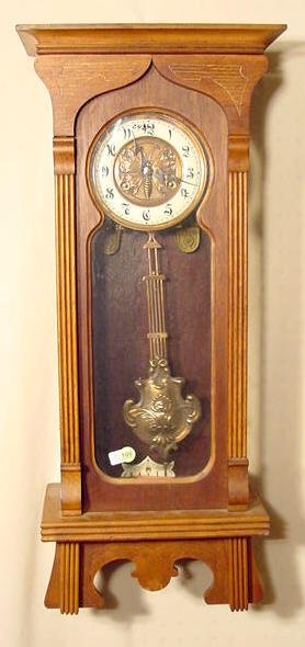 Junghans spring driven regulator: — Antique Clocks Price Guide