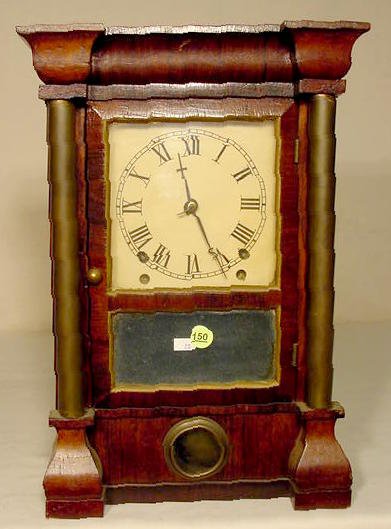 Seth Thomas rosewood bulls eye clock: — Antique Clocks Price Guide