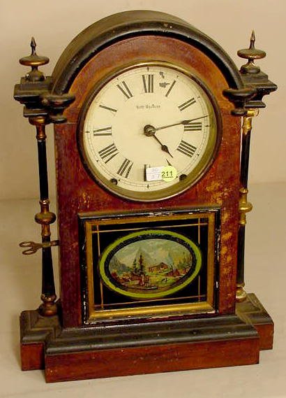 Seth Thomas Cincinnati shelf clock: — Antique Clocks Price Guide