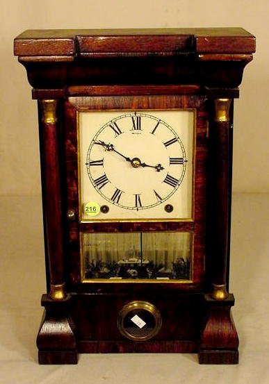 Seth Thomas Bulls Eye shelf clock. — Antique Clocks Price Guide