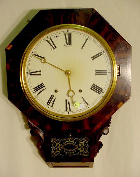 New Haven wall clock: — Antique Clocks Price Guide