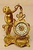 New Haven figural desk clock: