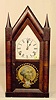 Washington steeple clock: Brewster & Ingraham case with Gilbert works, 